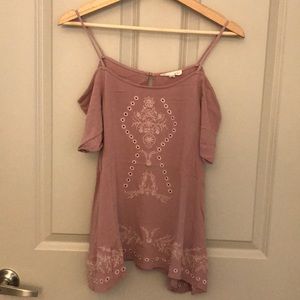 Cute off the shoulder shirt